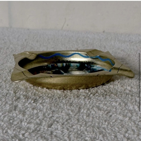 Vintage  Metal Arizona Ashtray Trinket Dish - Picture 5 of 9
